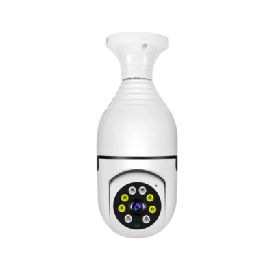 Light Bulb Camera, Home WiFi 360 Degree CCTV Pan IP Camera