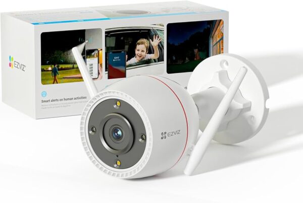 EZVIZ H3C 2K Smart Wi-Fi Camera, Color Night