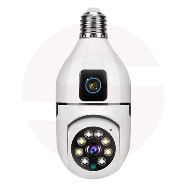 1080P 4MP V380 a Night Vision 360 Degree IP E27 Wireless Home Security CCTV Wifi Bulb PTZ Camera